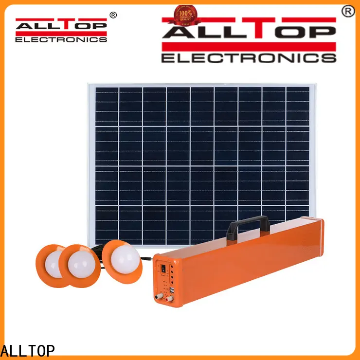 ALLTOP off-grid solar system factory direct supply indoor lighting 1