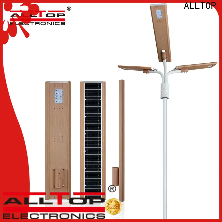 ALLTOP integrated commercial solar powered street lights directly sale for highway 1