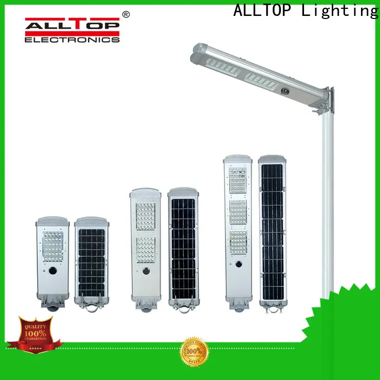 ALLTOP integrated led street light solar system wholesale for highway 1