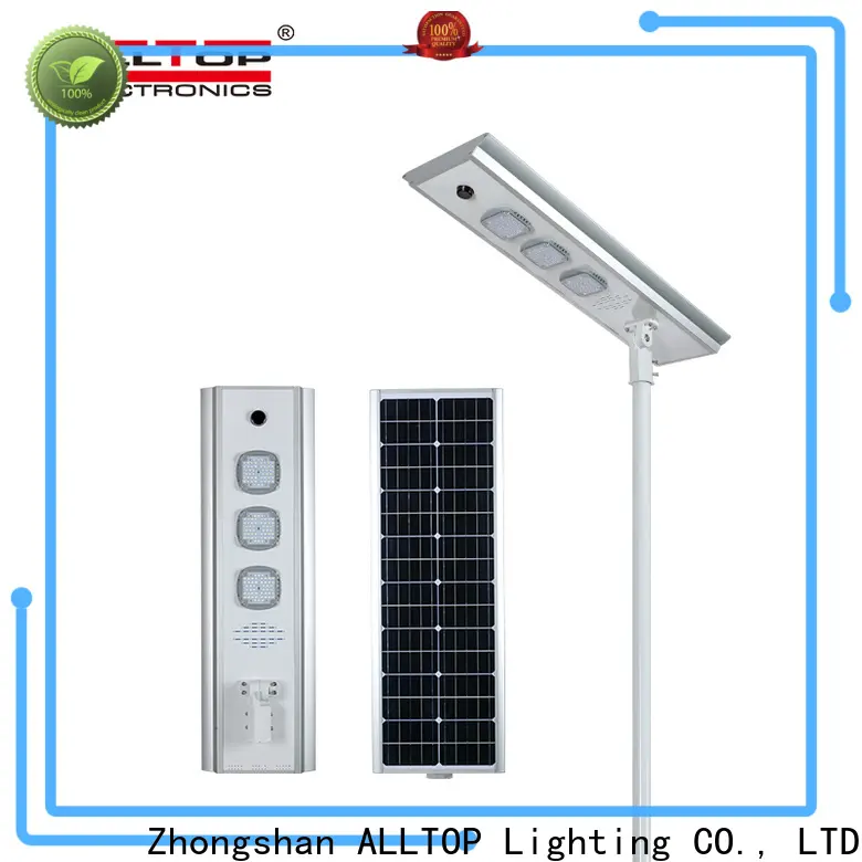 ALLTOP waterproof solar street light for garden best quality supplier 1