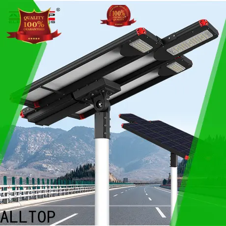 ALLTOP Hot Selling 100w all in one solar street light from China 1