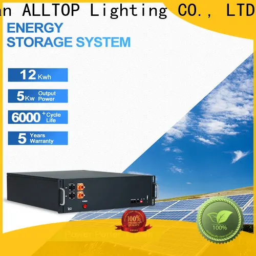 ALLTOP solar lithium battery pack company 1