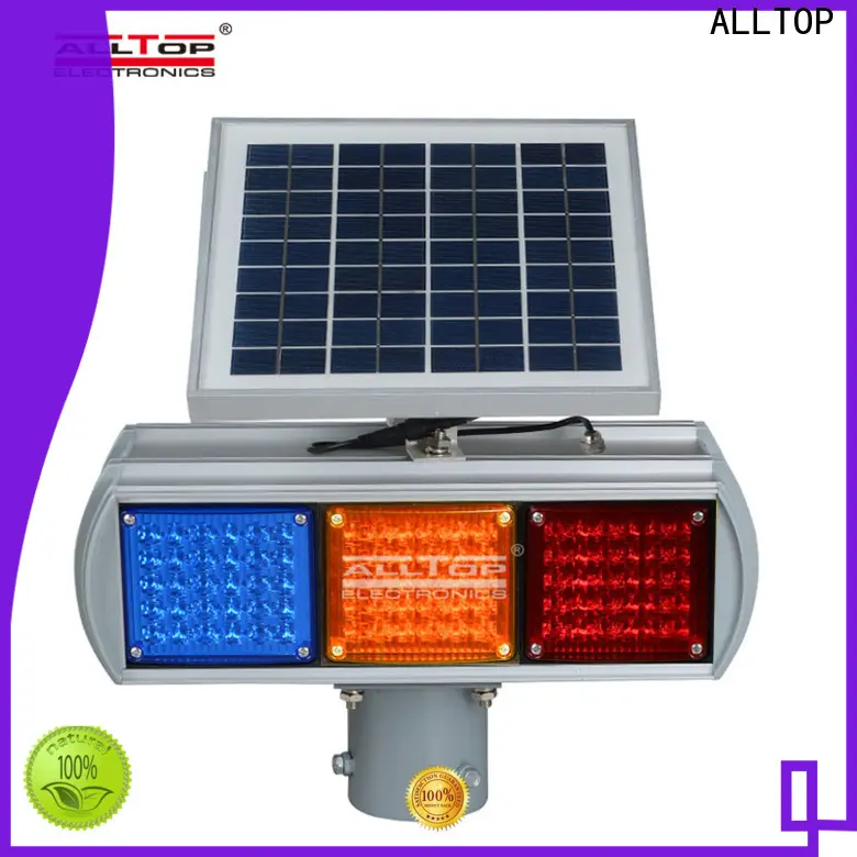 ALLTOP Top Selling solar warning light factory 1