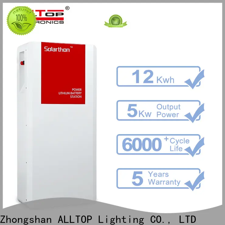 ALLTOP solar lithium battery pack from China 1