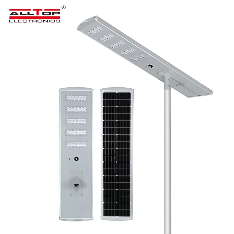 Best Price 60w all in one solar street light company 4