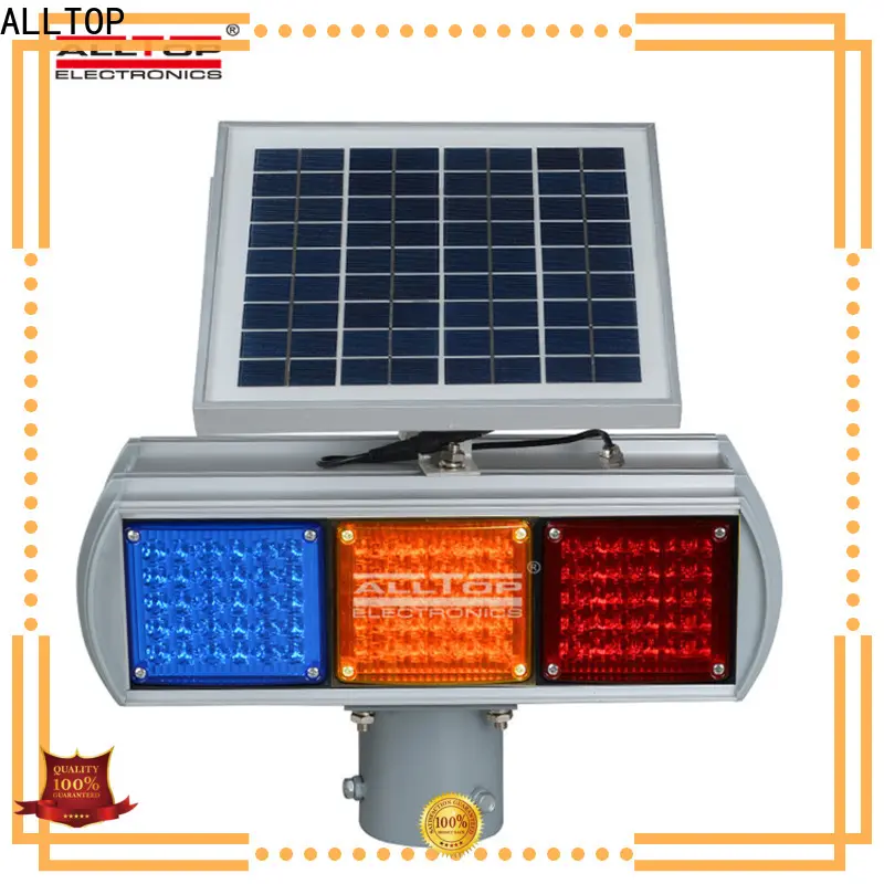 Custom solar led warning light from China 1