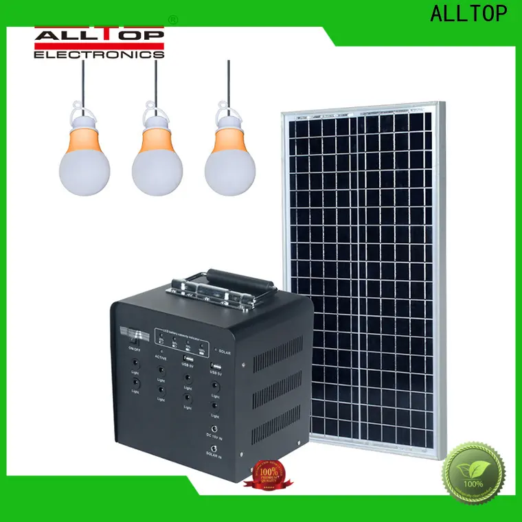 ALLTOP Factory Direct small solar system for camping for sale 1