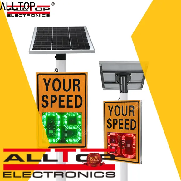 ALLTOP High quality solar warning light supplier 1