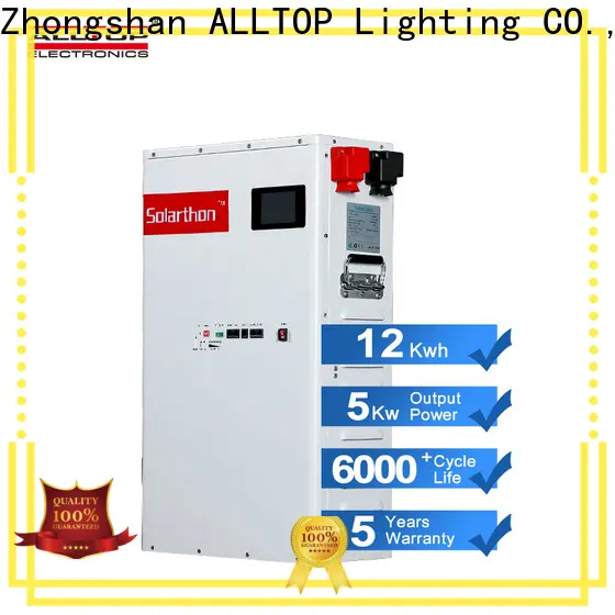 ALLTOP Factory Price solar lithium battery pack company 1