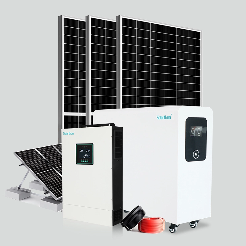 8kw 11kw Off-grid Photovoltaic complete set solar energy off grid home power systems 1