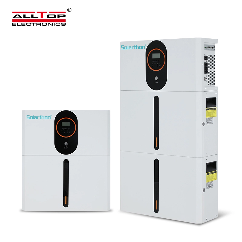 All-in-One Solar Power Home Energy Storage Systems LiFePO4 Battery With Hybrid Inverter 5kw High Voltage Battery System 1