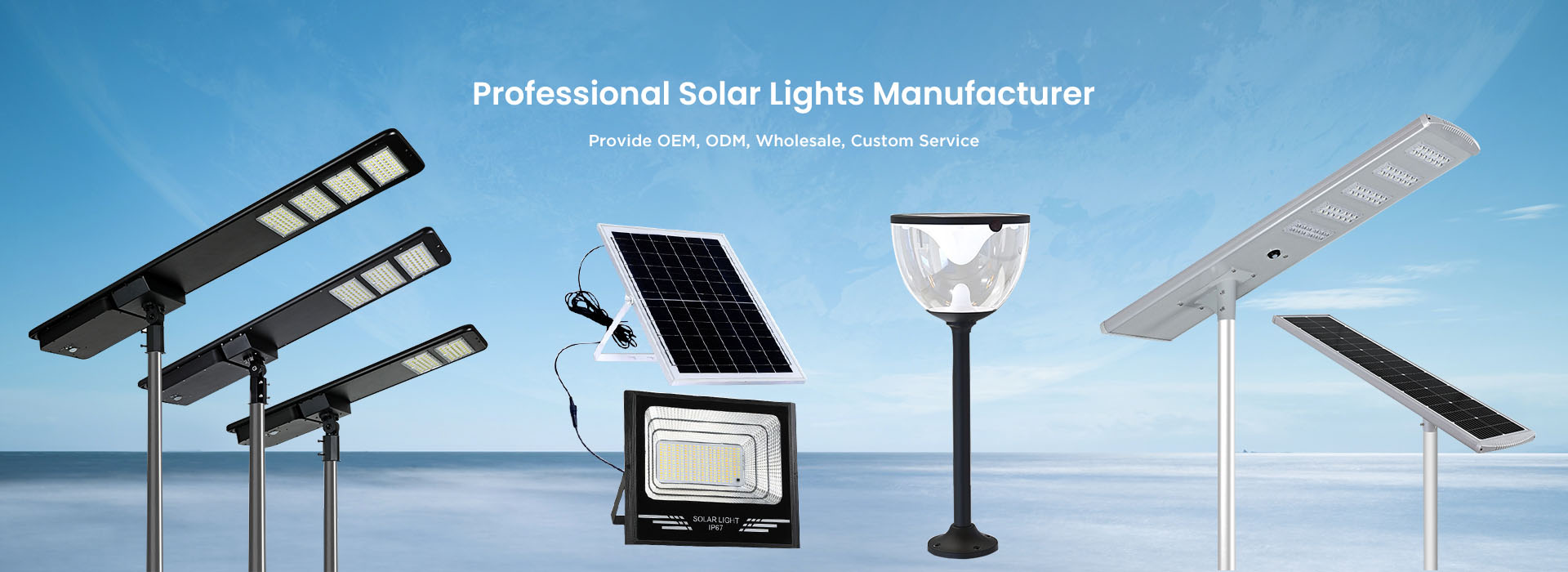 Solar Lights banner