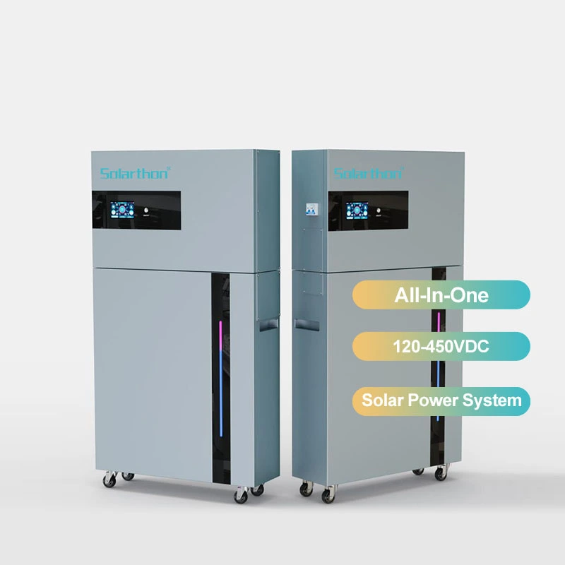 All in One  Solar Inverter With 10KW Energy Storage Lithium lon Battery Scalable Module Solar Power System 1