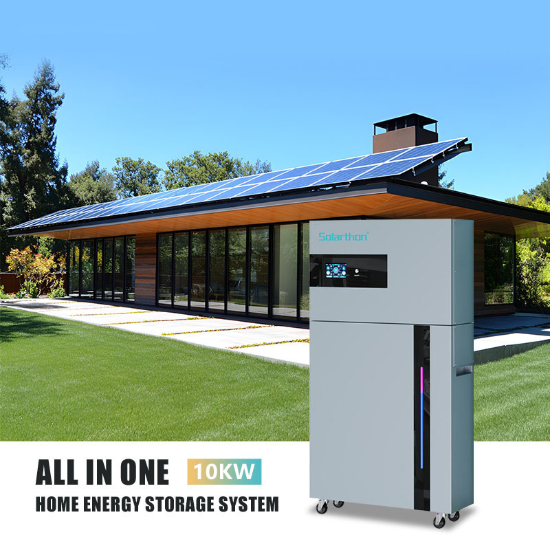 All in One  Solar Inverter With 10KW Energy Storage Lithium lon Battery Scalable Module Solar Power System 11