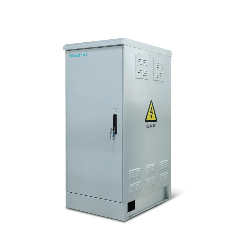 High Voltage 28kWh Energy Storage Cabinet Liquid Cooling All-in-One Lithium lon Battery for Industrial Commercial Solar Systems 1