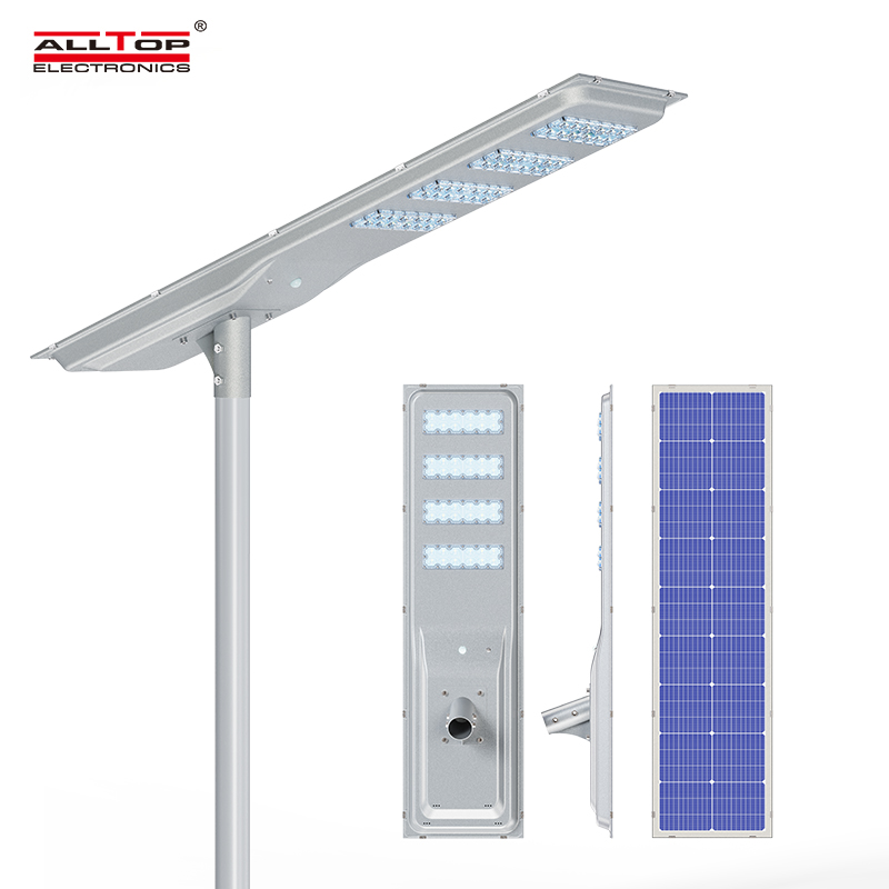 New Outdoor Waterproof 120w 150w Integrated All in One Led Solar Street Light 2