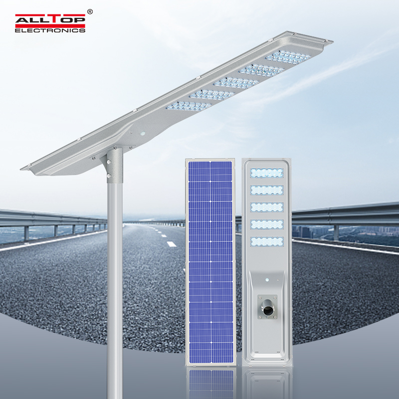 New Outdoor Waterproof 120w 150w Integrated All in One Led Solar Street Light 4