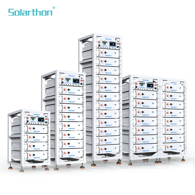 ESS Lifepo4 Battery 20KW 40KW 60KW 77KW High Voltage Stackable Lithium Solar Battery Home Energy Storage Battery