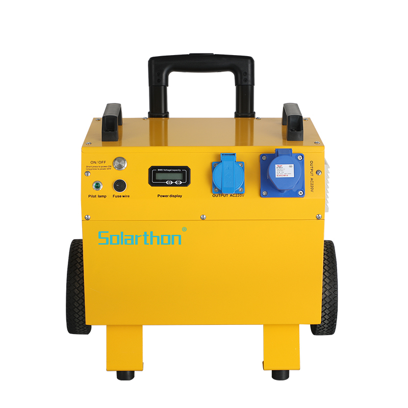 Portable Power Station Charging Solar Fast Generator Emergency Construction Machine Power Station