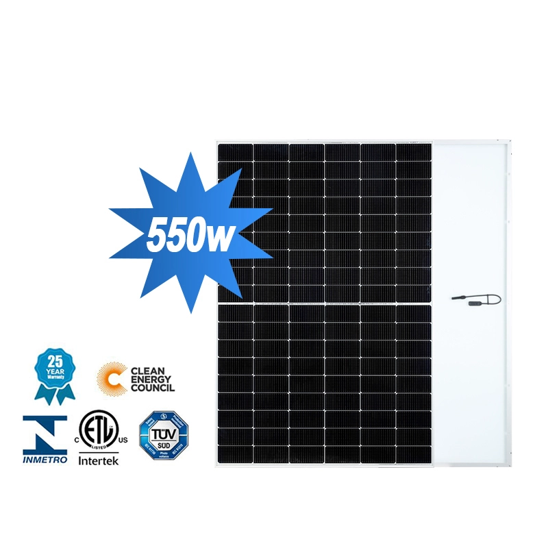 Solar Mono 550w 600w 650w Solar Panels High Efficiency Big Power 1