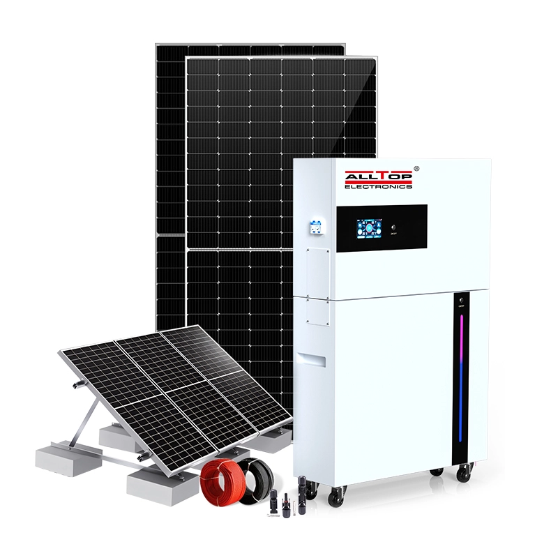 Complete Set All-In-One Solar Power System 10KW Home All in One Offgrid Solar Power Energy System Kit 1