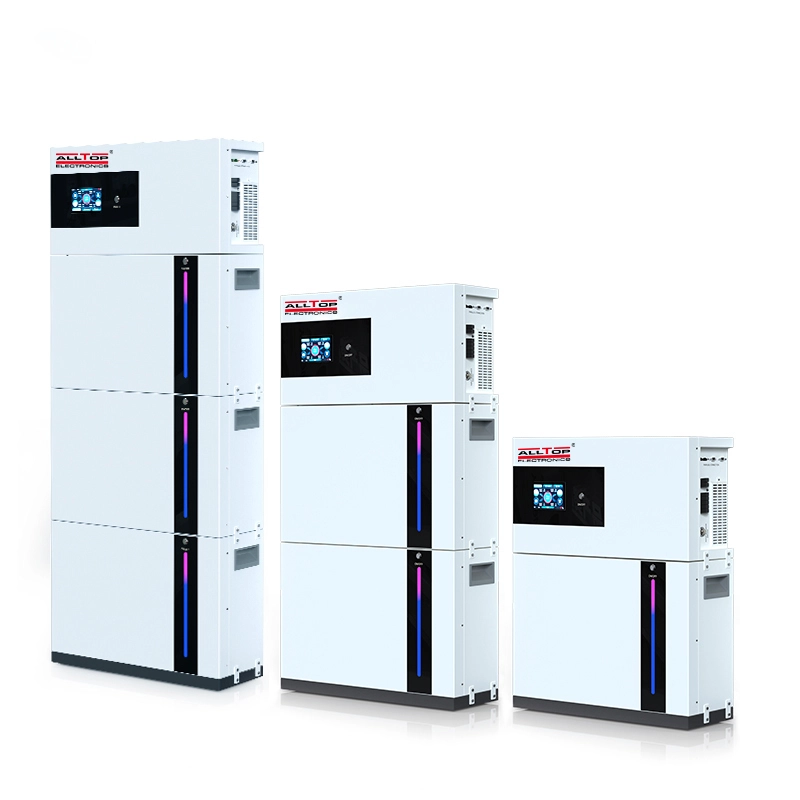 All-in-One Solar Power Home Energy Storage Systems LiFePO4 Battery With Hybrid Inverter 5kw High Voltage Battery System 1