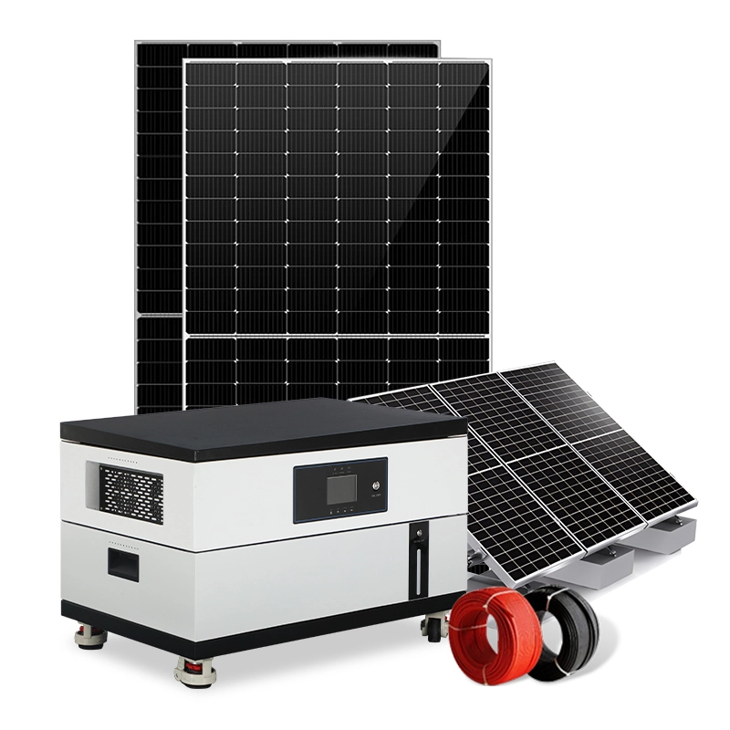 Inverter Solar Energy Household Energy Storage System Stacked 10KW 10KWH Lithium Iron Phosphate Battery 1