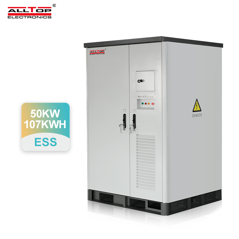 All in One LiFePO4 107KWH 50KW Standard Energy Storage Lithium-ion Battery Cabinet for ESS 3