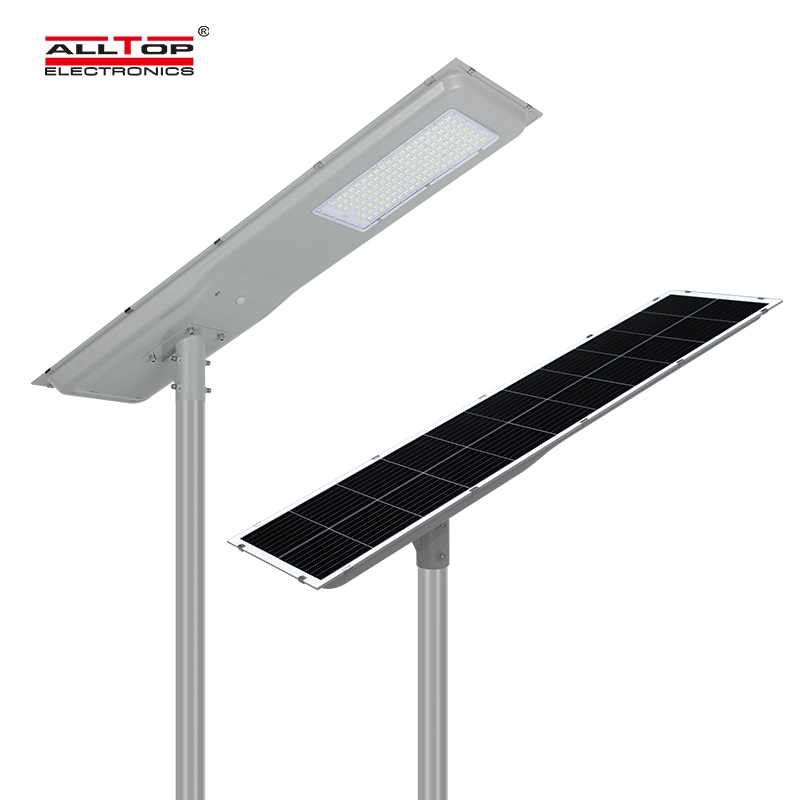 Outdoor Ip65 Waterproof 120w 150w LED Integrated Solar Power Energy Panel Streetlight Road Lamp All in One Solar Street Light 1