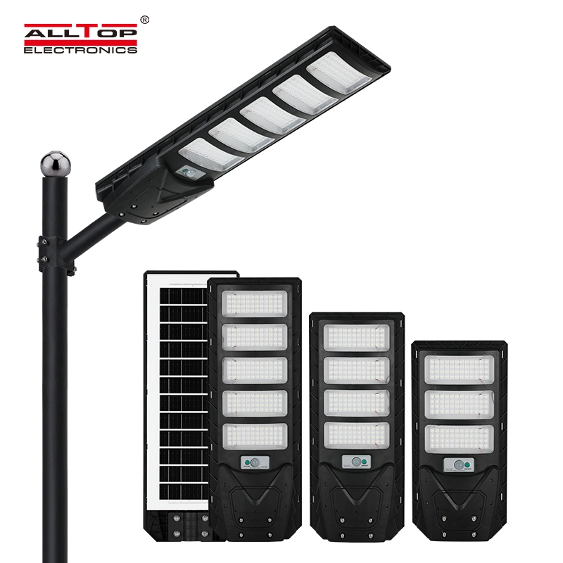 Outdoor IP65 Waterproof 150w 200w Integrated All in One Led Solar Street Light 1