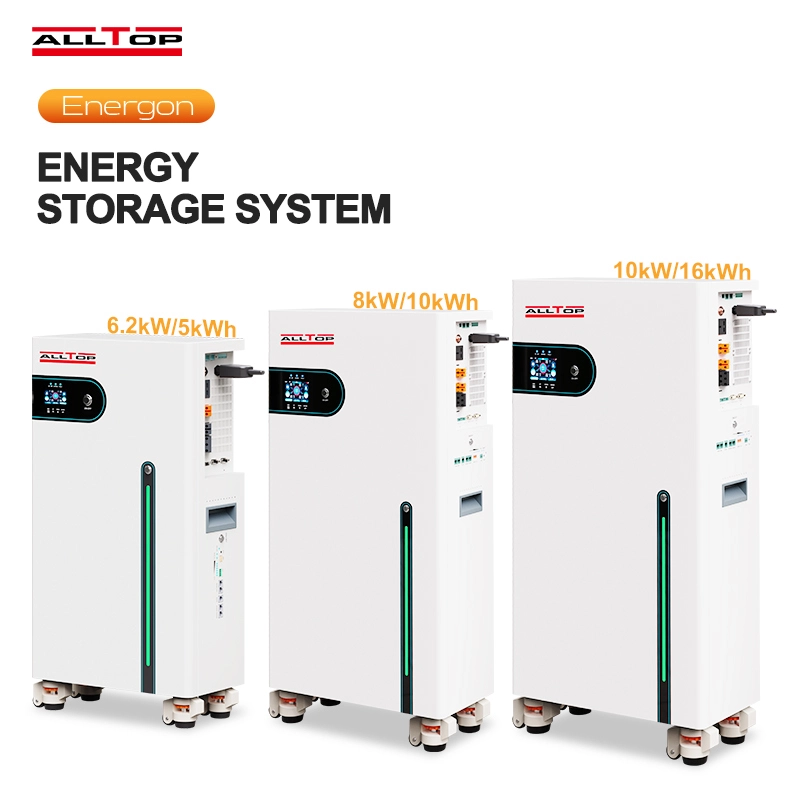 All-in-One Off-Grid Solar Energy Storage System LiFePO4 Battery Built-in Inverter IP65 Protection CAN 1