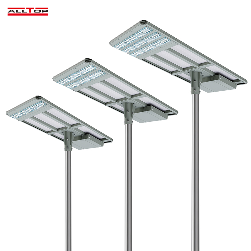 Ip65 Waterproof Outdoor Street Solar Lights All in One Solar Street Light Led Solar Panel Street Light 2