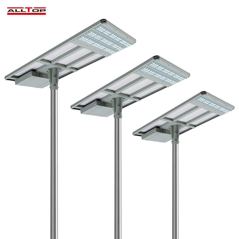 Ip65 Waterproof Outdoor Street Solar Lights All in One Solar Street Light Led Solar Panel Street Light 3