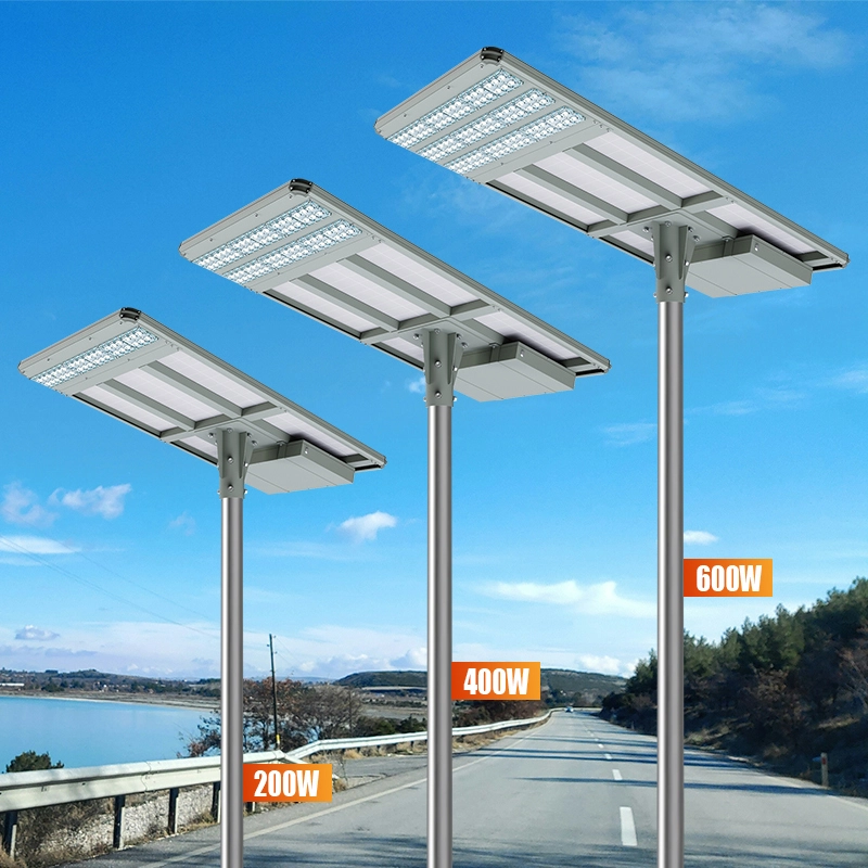 Ip65 Waterproof Outdoor Street Solar Lights All in One Solar Street Light Led Solar Panel Street Light 1