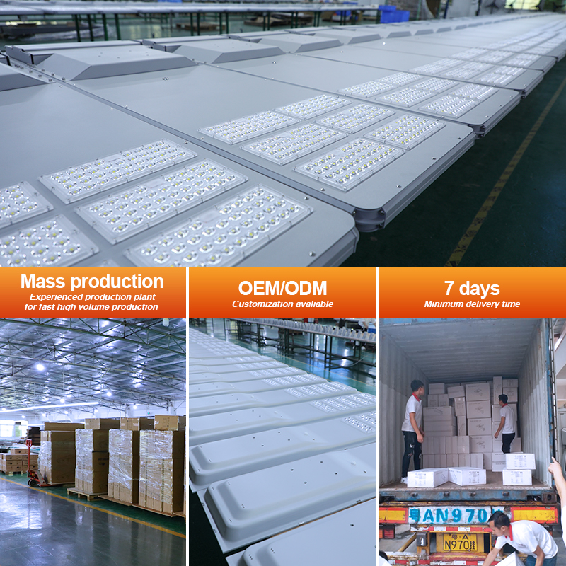 Ip65 Waterproof Outdoor Street Solar Lights All in One Solar Street Light Led Solar Panel Street Light 8