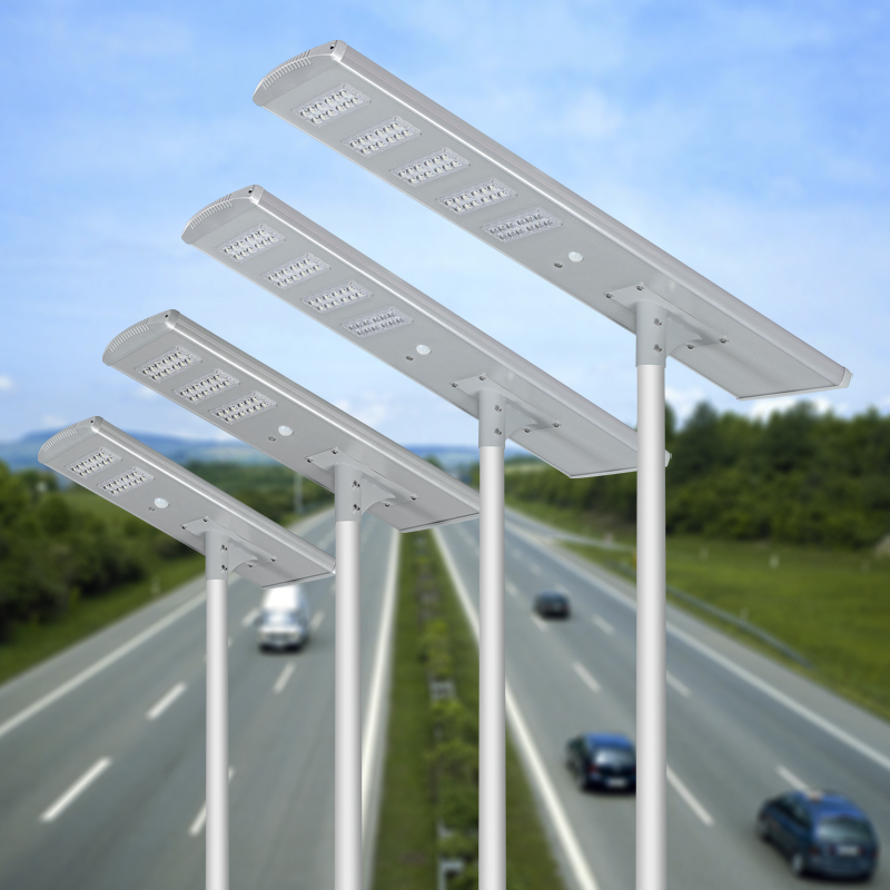 ALLTOP Energy Saving Street Light outdoor light 60W 90W 120W 150W integrated all in one led solar street light 7