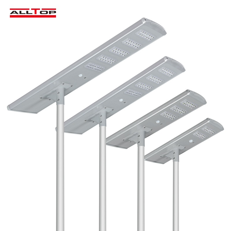 ALLTOP Energy Saving Street Light outdoor light 60W 90W 120W 150W integrated all in one led solar street light 1