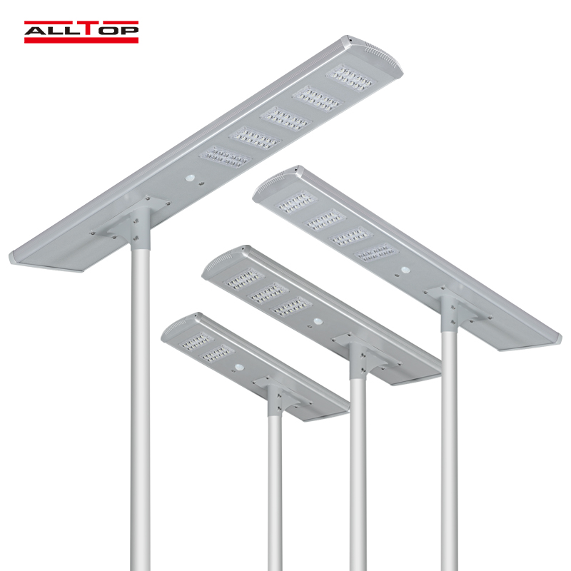 ALLTOP Energy Saving Street Light outdoor light 60W 90W 120W 150W integrated all in one led solar street light 3