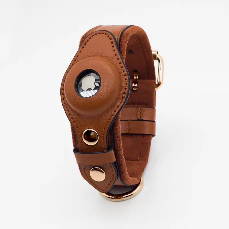 Leather Airtag Collar 20~25 Days Wholesale - Purespet 7