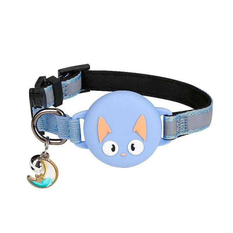 Reflektierende Breakaway-Katzenhalsbänder | Wasserdichter AirTag Katzenhalsbandhalter PSP-211 1