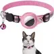 Airtag Apple Dog Collar Black/Blue/Pink/Purple/Red/Orange/Yellow Wholesale - Purespet 2