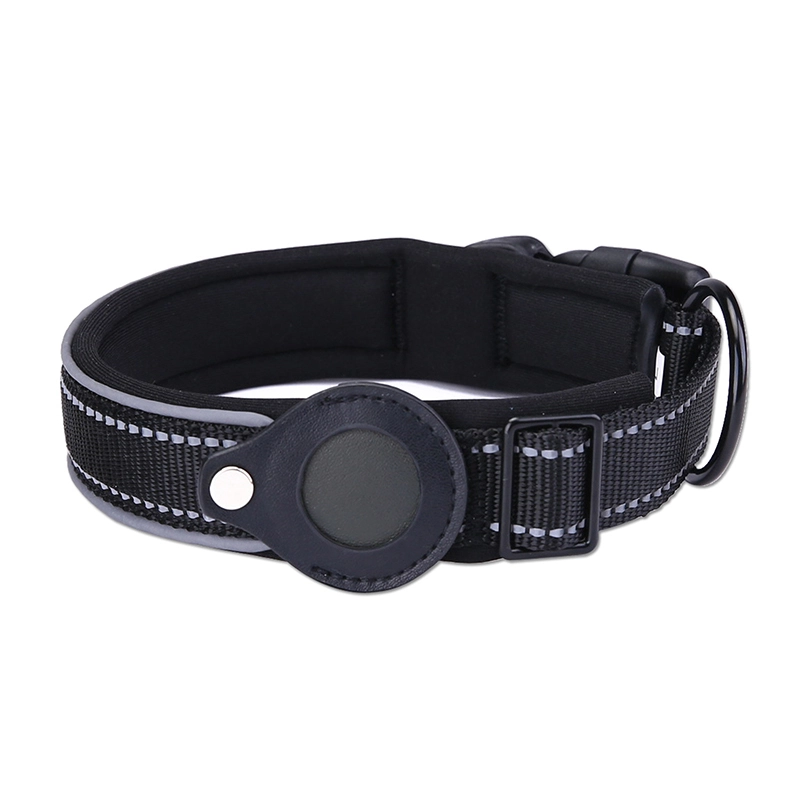Collier pour chien AirTag Nlyon | Collier pour chien en nylon avec support Apple AirTag PSP-386 1