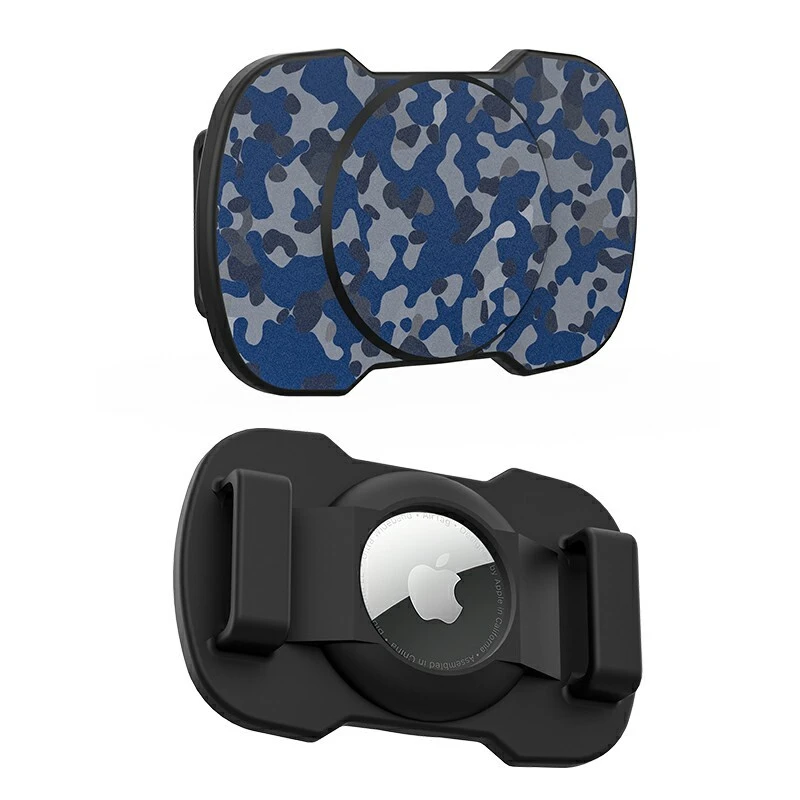 Suporte Airtag estampado para coleira de animal de estimação | Capa Airtag de borracha para coleira de cachorro PSP-308 1