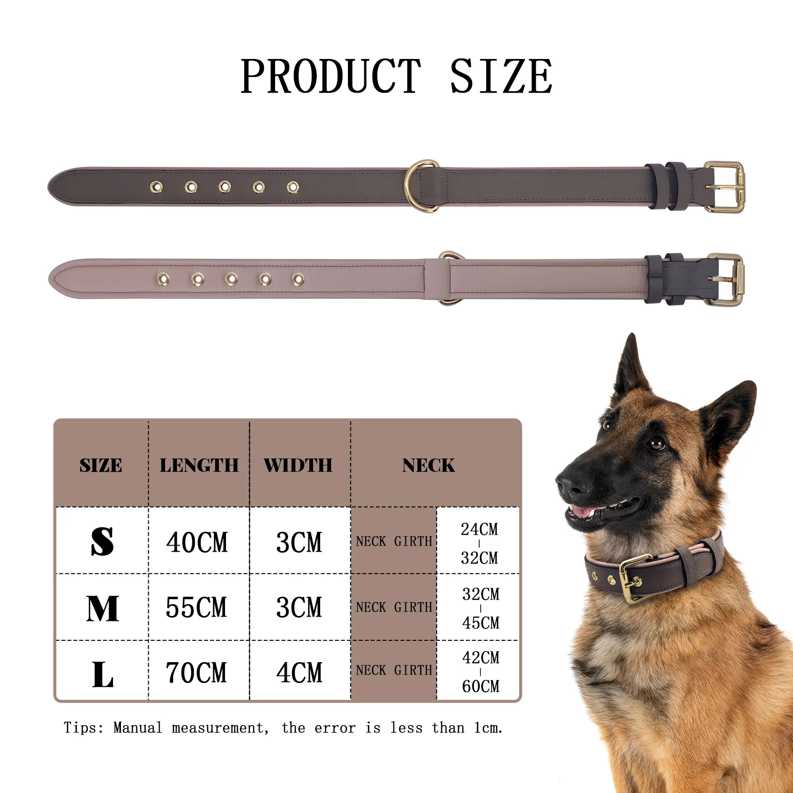 Dog Collar Lead and Harness Set PSP-815 by 6