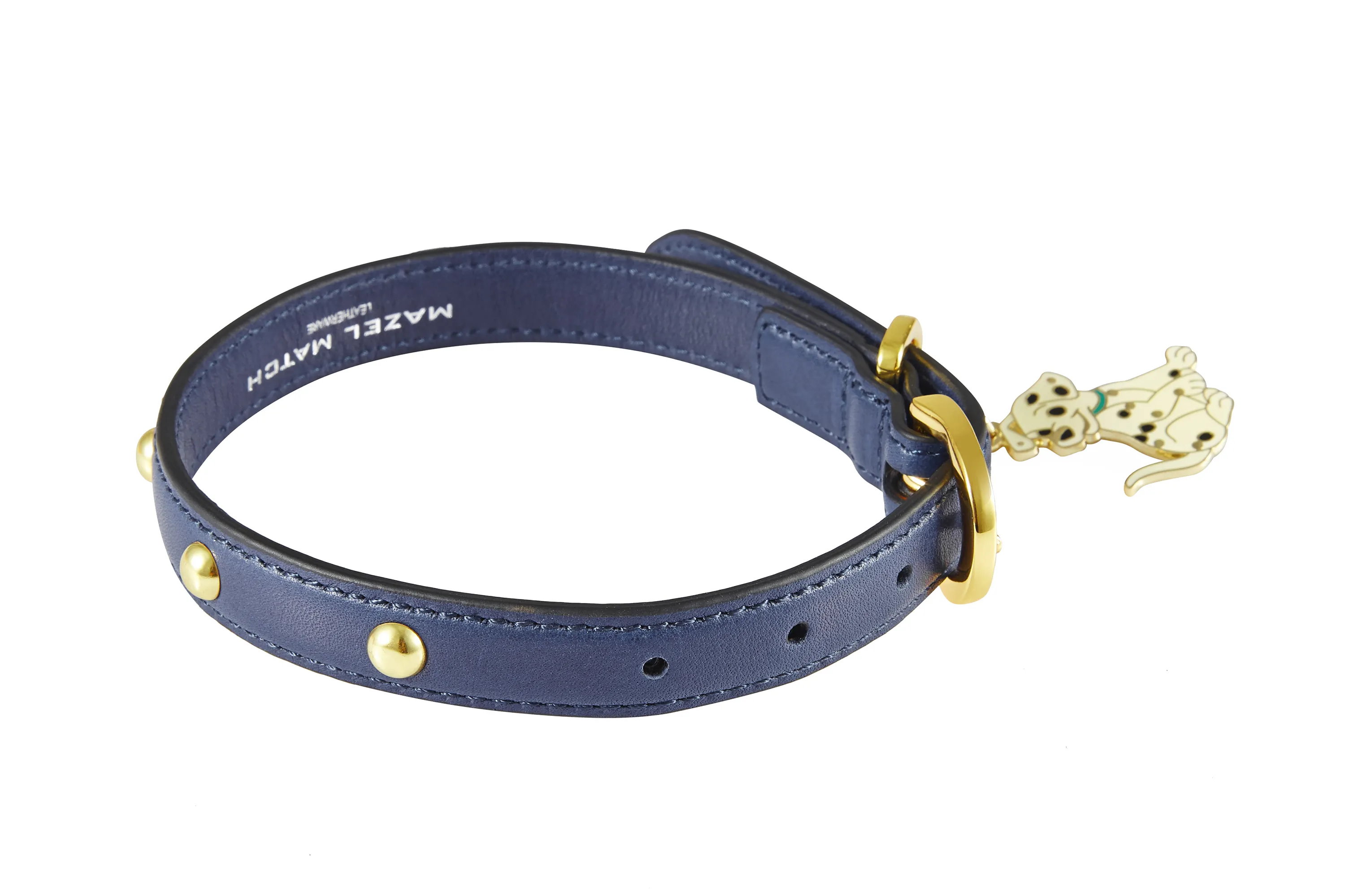 Personalised Puppy Collar Full Grain Cow Leather Wholesale - 7