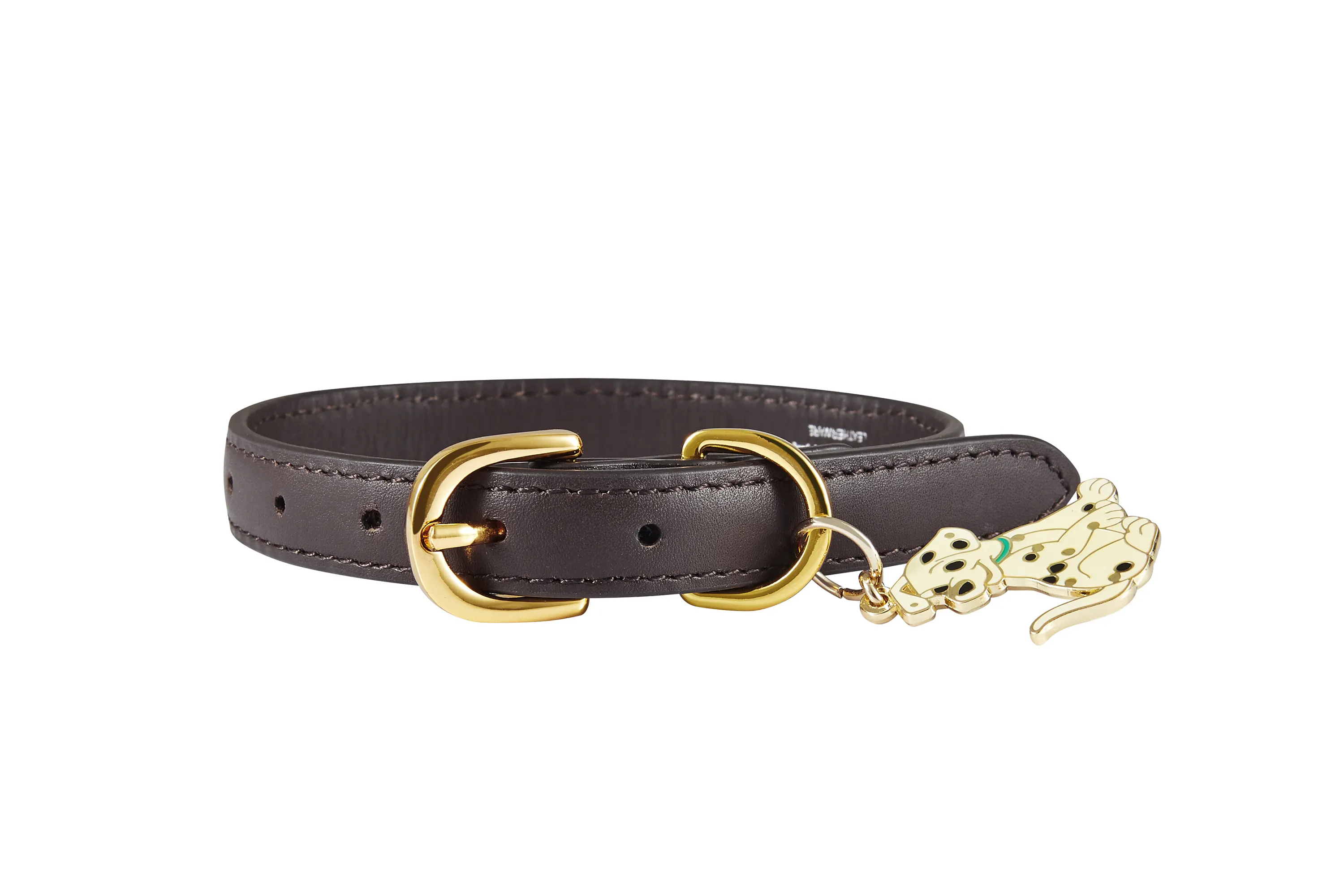 Personalised Puppy Collar Full Grain Cow Leather Wholesale - 4
