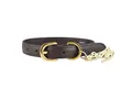 Personalised Puppy Collar Full Grain Cow Leather Wholesale - 4