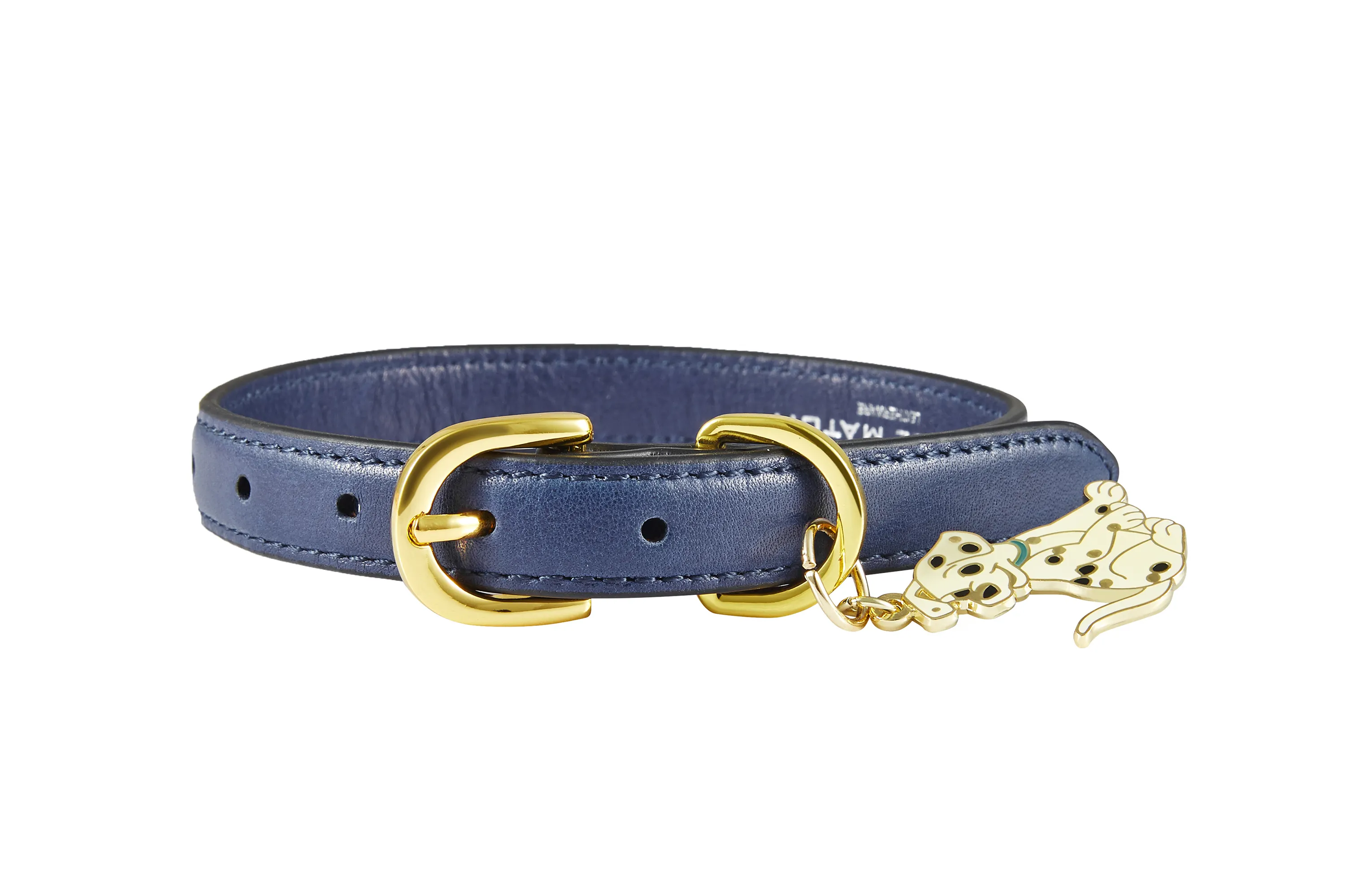 Personalised Puppy Collar Full Grain Cow Leather Wholesale - 3