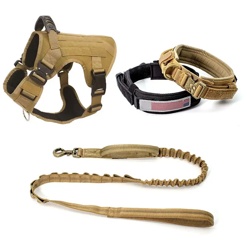 Dog Leash Collar and Harness Set 20~25 Days by 3