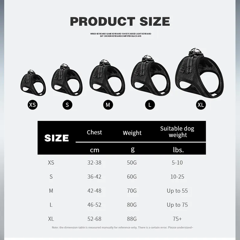 Matching Dog Harness and Leash Price List 6